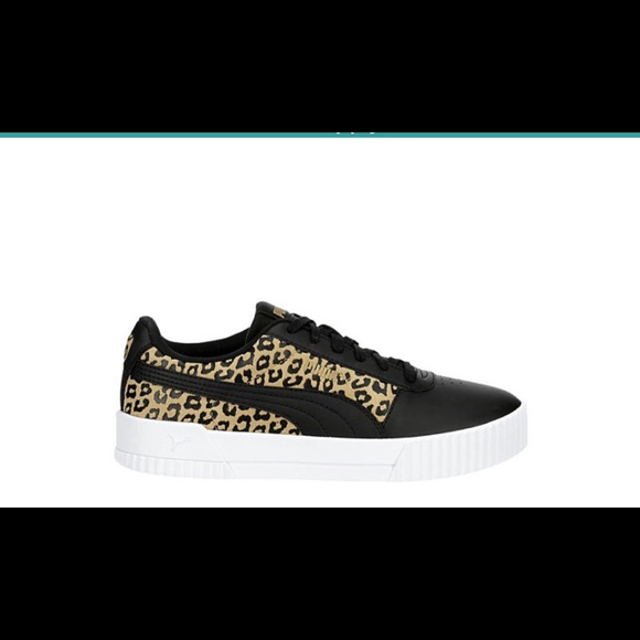 puma carina sneaker leopard